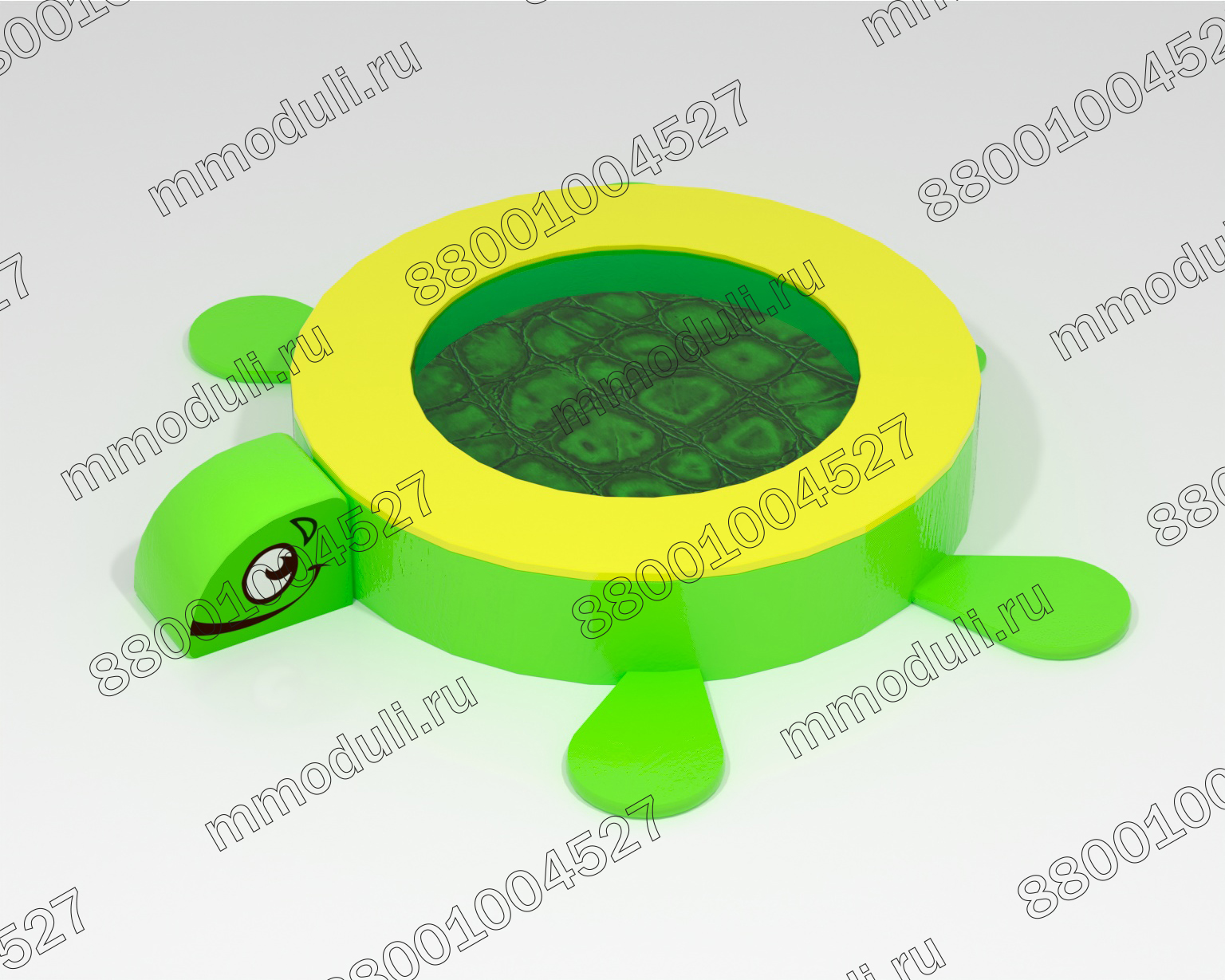 Водный батут "Черепашка" Водный батут "Черепашка"