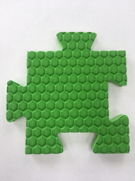 Универсальное модульное покрытие 100*100*1,4см (с двумя кромками) Зеленый